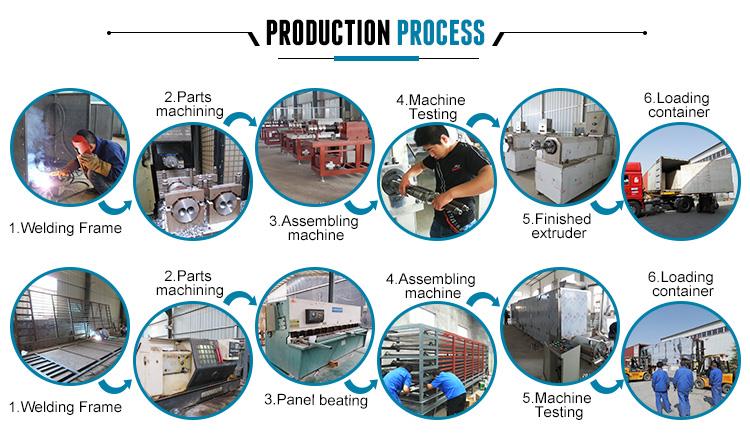 Sinking fish feed pellet machine