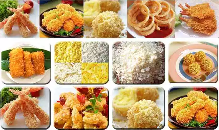 China origin puff snacks bread crumbs panko production line food making machine