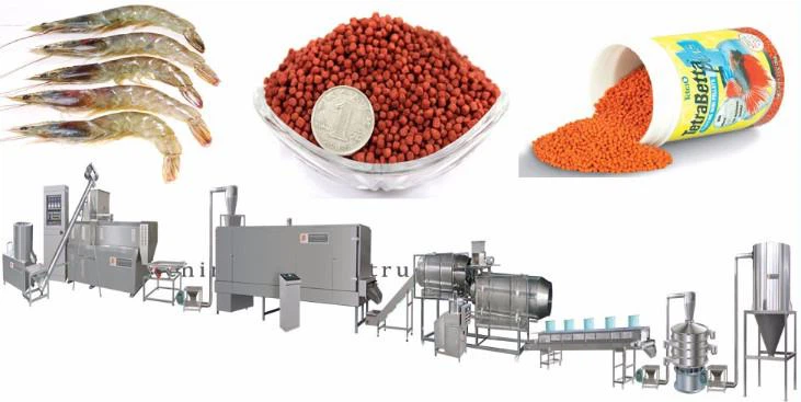 pustet fiskemaskine puffed fish food machine