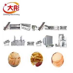 Kartoffelchips produktionslinje